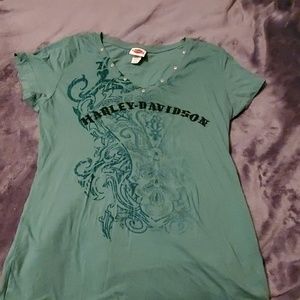 Harley's Davidson women's shirt 2xl